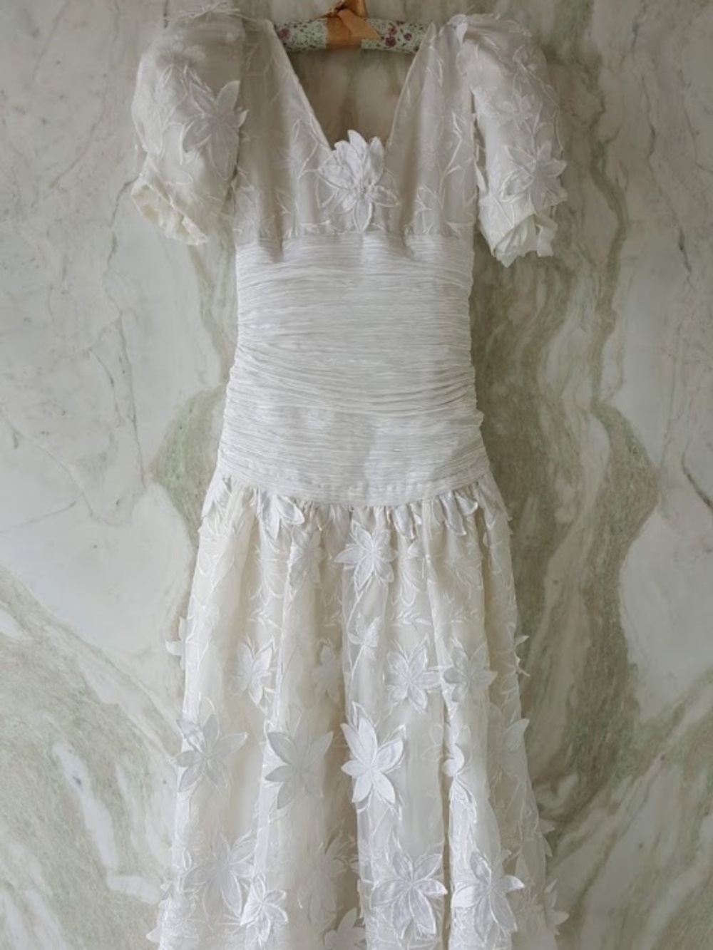 Vintage Designer Wedding Dress Couture   Joan Gilbert Bride